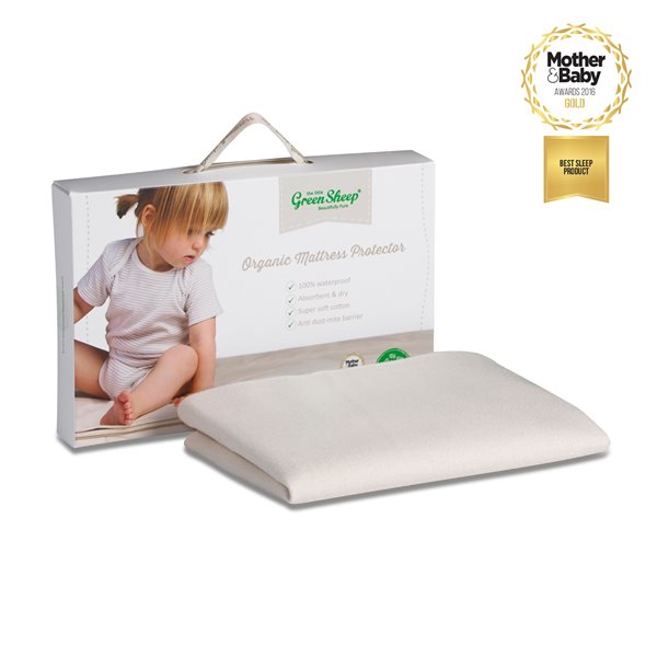 Organic Cot Bed Mattress Protector (70x 132cm)