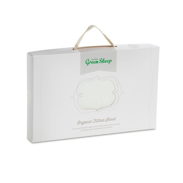 Organic Fitted Sheet to Fit Stokke Mini Crib 60x70cm