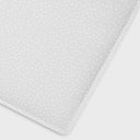 Organic Cot & Cot Bed Fitted Sheet - Dove Rice