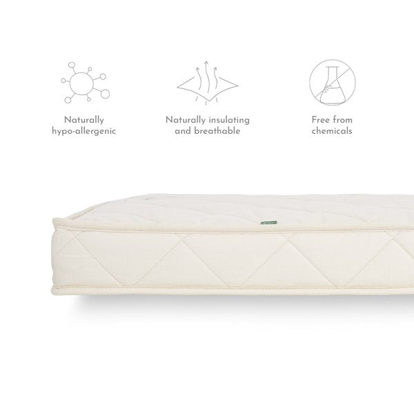 Natural Pocket Sprung Cot Bed Mattress 70x140cm