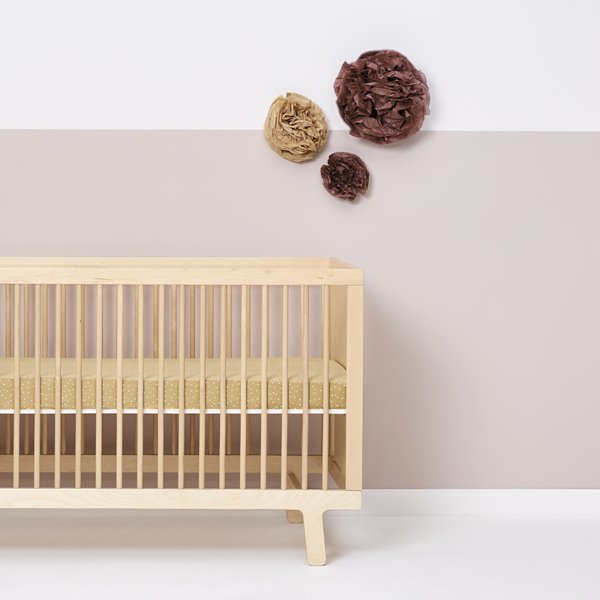 Organic Cot & Cot Bed Fitted Sheet - Honey Rice