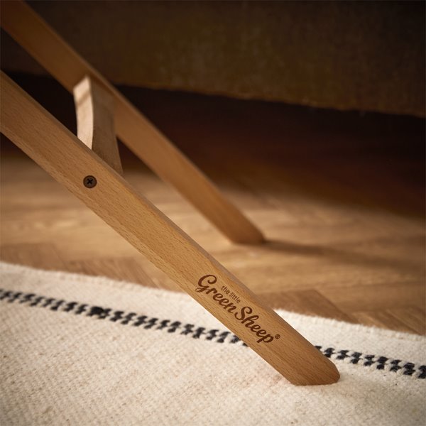 Organic Knitted Moses Basket, Mattress & Natural Foldable Stand Juniper