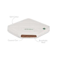 The Little Green Sheep - Natural Crib Mattress to fit Maxi-Cosi Iora