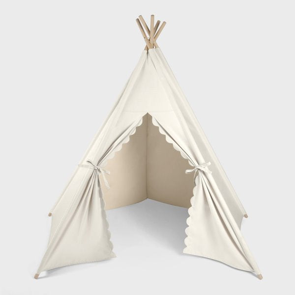 Kids Teepee Play Tent - Linen