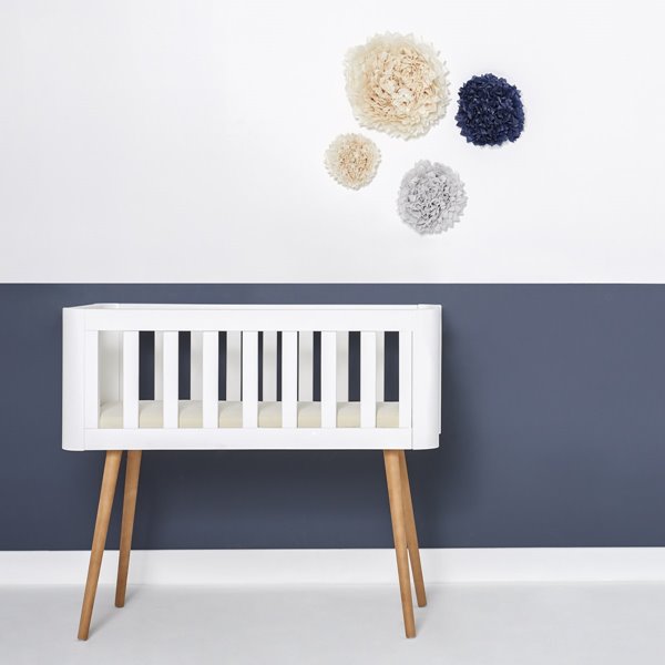 Organic Crib Fitted Sheet - Linen