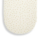 Organic Moses Basket Fitted Sheet - Linen Rice