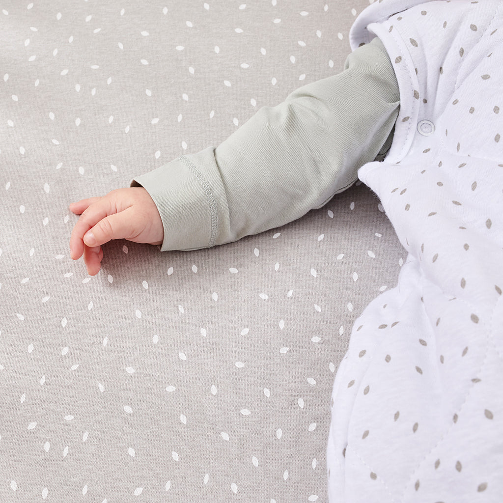 Organic Baby Sleeping Bag White Rice