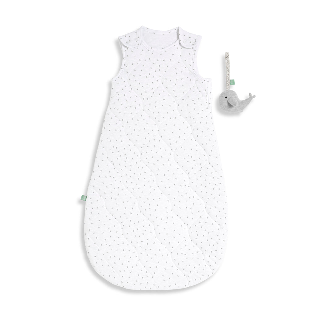 Organic Baby Sleeping Bag White Rice