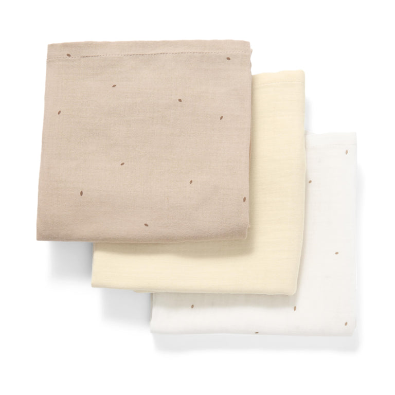 Patterned Cotton Muslins - Pack of 3