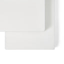 Organic Cot & Cot Bed Fitted Sheets in White