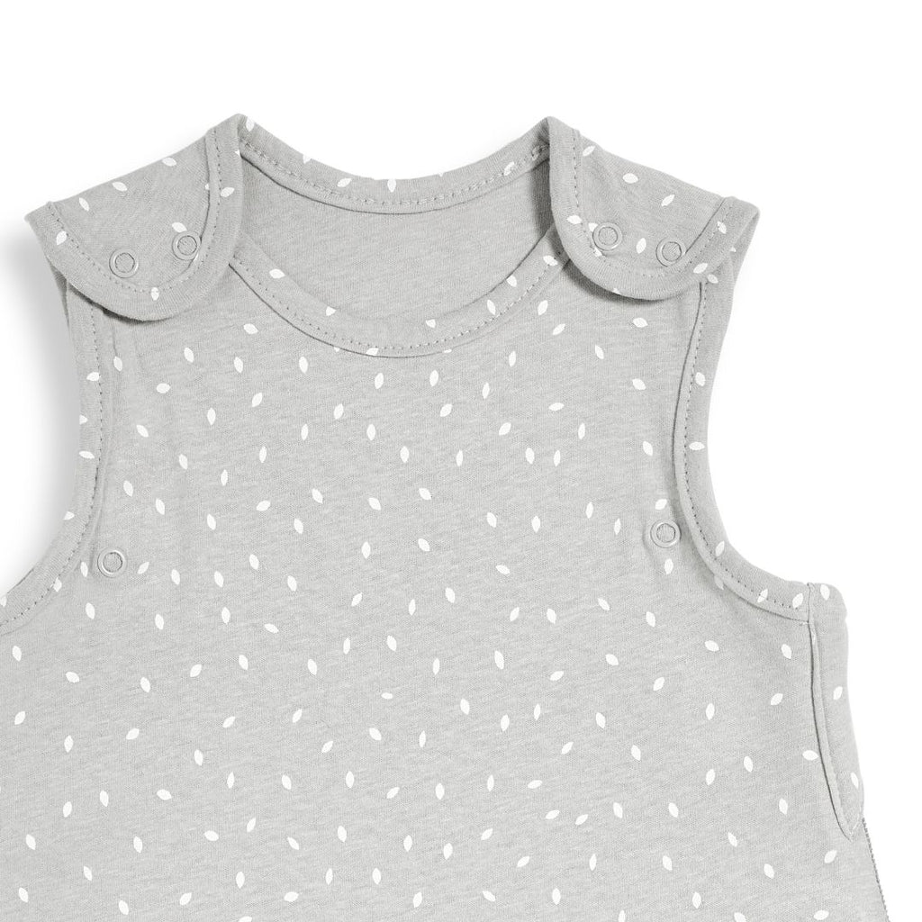 Organic Baby Sleeping Bag Dove Rice - 1.0 Tog