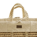 Furrow Knit Moses Basket Replacement Liner - Linen