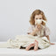 Little Green Sheep Baby blanket Organic Knitted Fleece Baby Blanket Linen