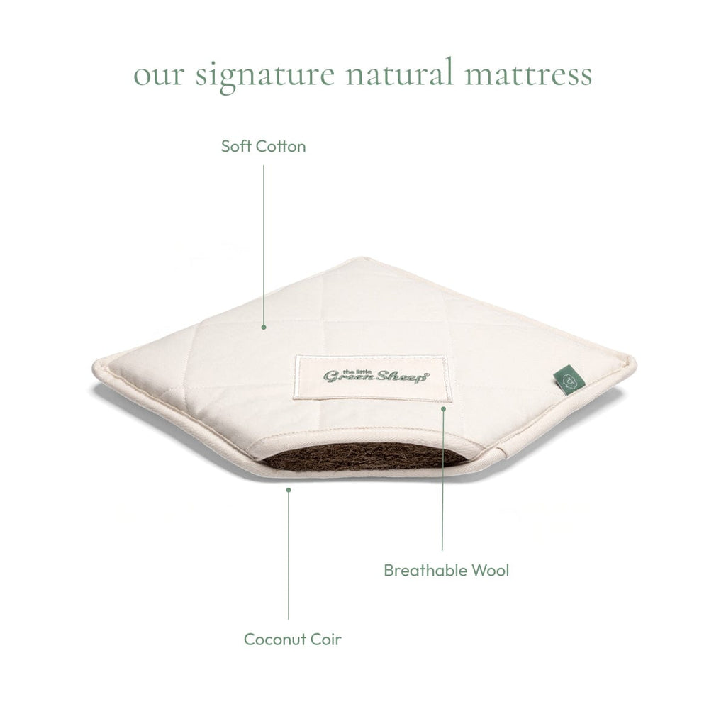 Natural Carrycot Mattress to fit Nuna Mixx