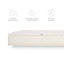 Little Green Sheep Cot Bed Mattress Natural Twist Mattress to fit SnuzKot 68x117cm