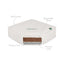 Little Green Sheep Cot Bed Mattress Twist Natural Cot Bed Mattress 77X132cm