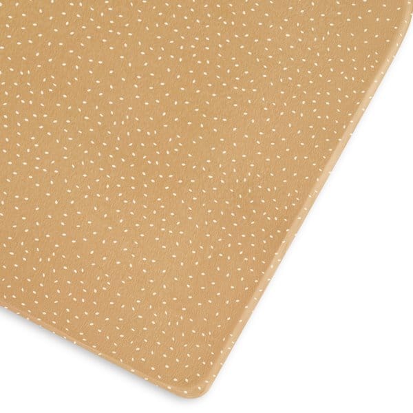 Organic Cot & Cot Bed Fitted Sheet - Honey Rice