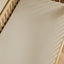 Little Green Sheep Cot & Cot Bed fitted Sheet Organic Cot & Cot Bed Fitted Sheets in Linen