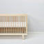 Little Green Sheep Cot & Cot Bed fitted Sheet Organic Jersey Fitted Sheet To Fit Stokke / Leander Cot 70x120cm