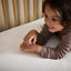 Little Green Sheep Cot & Cot Bed fitted Sheet Twin Pack Cotton Fitted Sheets 90x190cm - White