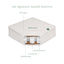 Little Green Sheep Cot Mattress Natural Pocket Sprung Cot Mattress 60x120cm