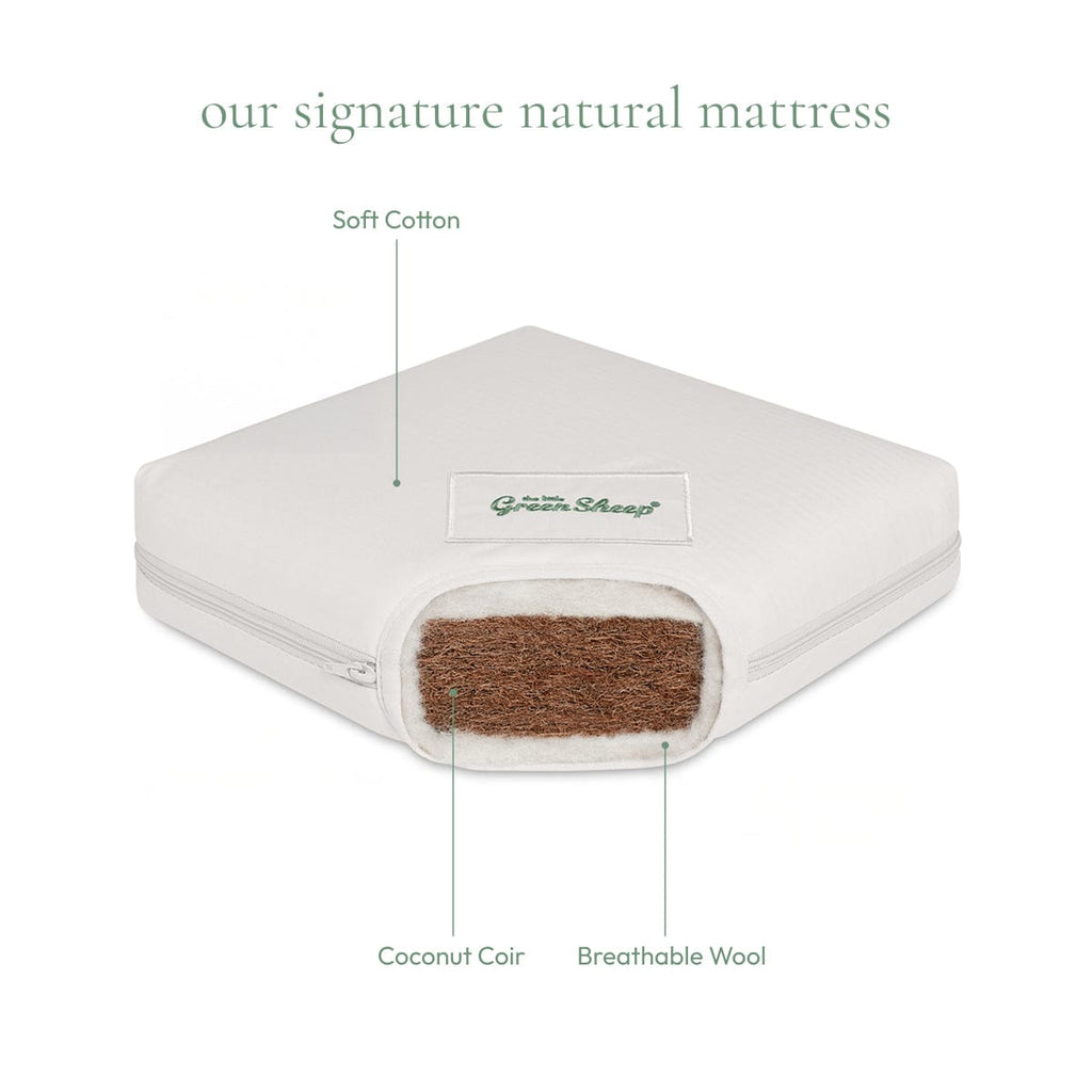 Little Green Sheep Cot Mattress Organic Cot Mattress 60x120cm