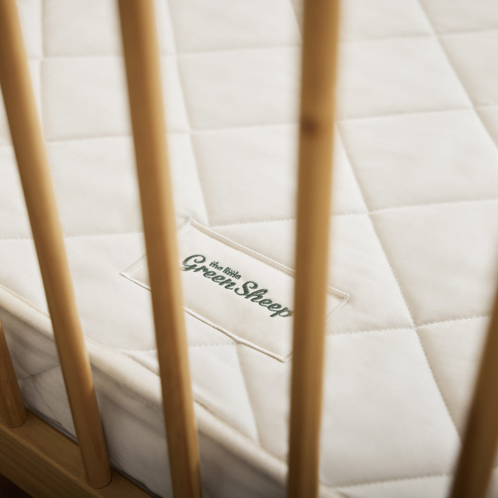 Little Green Sheep Cot Mattress Twist Natural Cot Mattress 60x120cm