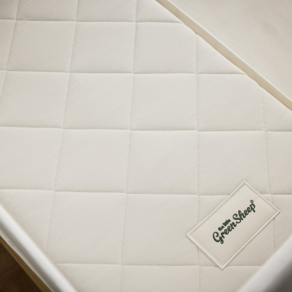 Little Green Sheep Crib Mattress Natural Crib Mattress SnuzPod2