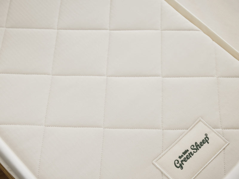 Little Green Sheep Crib Mattress Natural Crib Mattress SnuzPod2