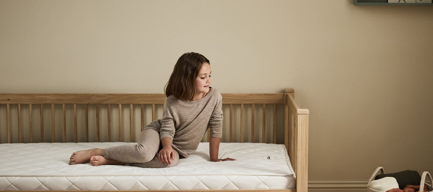 Little Green Sheep Junior Mattress Natural Junior Mattress Single 90x190cm