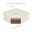 Little Green Sheep Junior Mattress Natural Junior Mattress Single 90x190cm