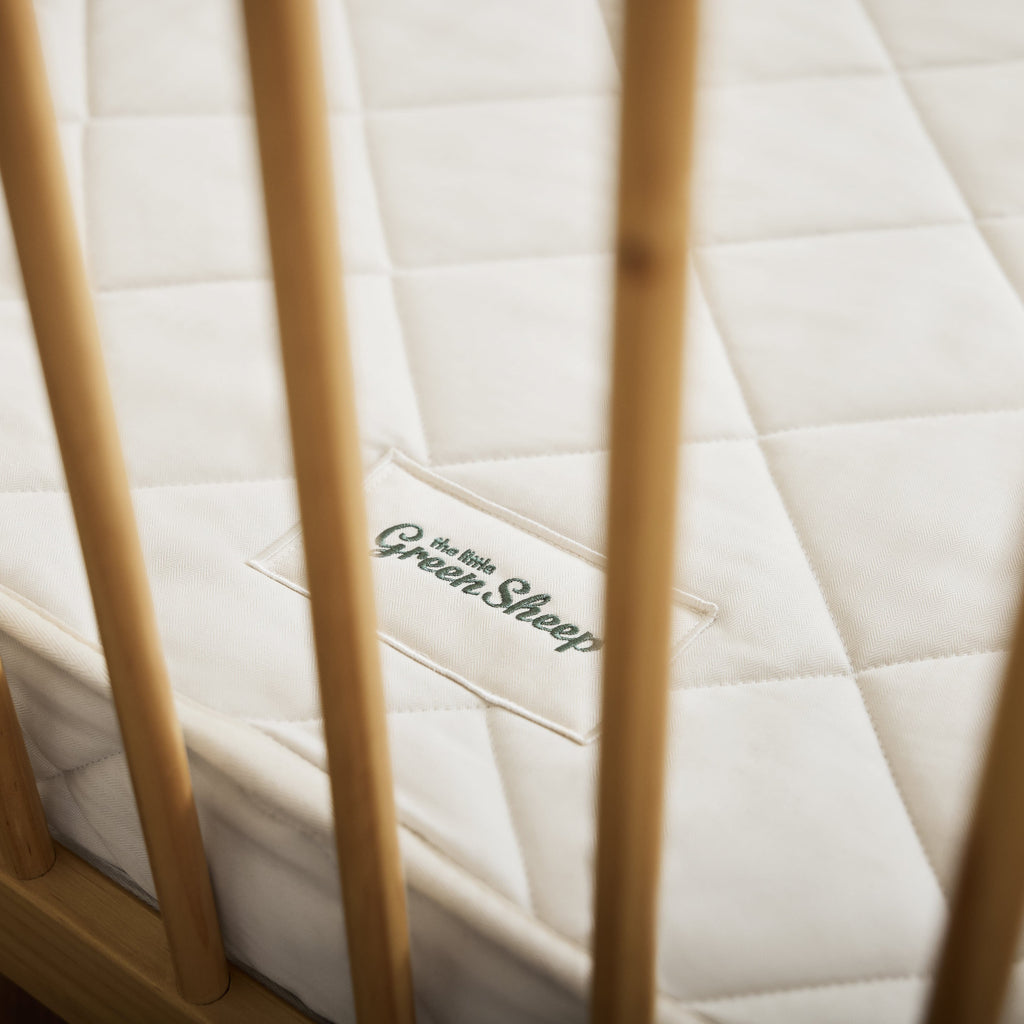 Little Green Sheep Junior Mattress Twist Natural Toddler Mattress 70x160cm to fit IKEA
