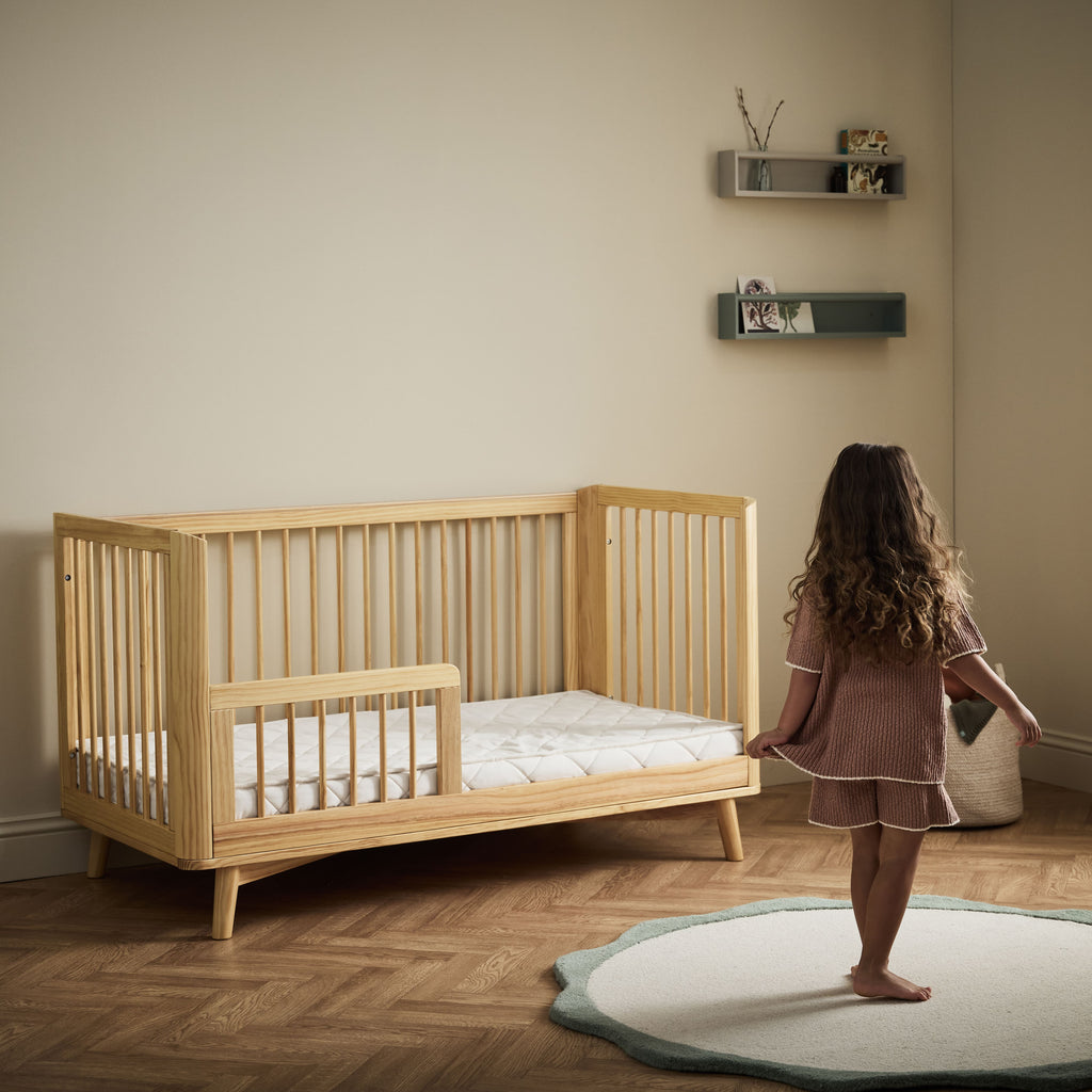 Little Green Sheep Junior Mattress Twist Natural Toddler Mattress 70x160cm to fit IKEA