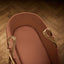 Little Green Sheep Moses Basket Fitted Sheet Organic Moses Basket Fitted Sheets in Terracotta with Linen Rice