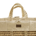 Furrow Knit Moses Basket Replacement Liner - Linen