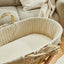 Little Green Sheep Moses Basket & Mattress Organic Knitted Moses Basket & Mattress Linen