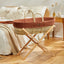 Little Green Sheep Moses Basket & Mattress Organic Knitted Moses Basket & Mattress Terracotta