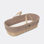 Little Green Sheep Moses Basket & Mattress Organic Knitted Moses Basket & Mattress Truffle
