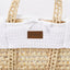 Little Green Sheep Moses Basket & Mattress Organic Wheat Knit Moses Basket & Mattress White