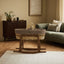 Little Green Sheep Moses Basket, Mattress & Stand Organic Furrow Knitted Moses Basket, Mattress & Walnut Rocking Stand Cocoa
