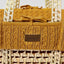 Little Green Sheep Moses Basket, Mattress & Stand Organic Knitted Moses Basket, Mattress & Natural Foldable Stand Honey