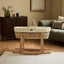 Little Green Sheep Moses Basket, Mattress & Stand Organic Leaves Quilt Moses Basket, Mattress & Natural Rocking Stand