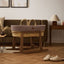 Little Green Sheep Moses Basket, Mattress & Stand Organic Wheat Knitted Moses Basket, Mattress & Walnut Rocking Stand Cocoa