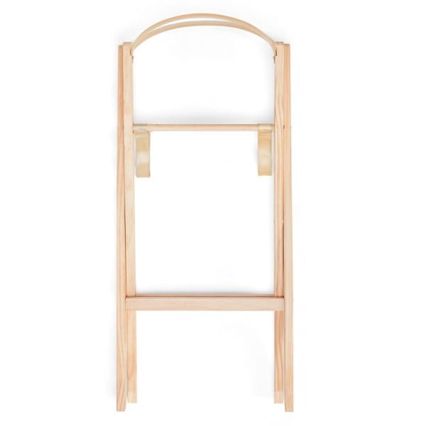 Little Green Sheep Moses Basket Stand Moses Basket Natural Foldable Stand