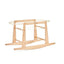 Little Green Sheep Moses Basket Stand Moses Basket Natural Rocking Stand