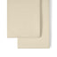 Little Green Sheep Organic Crib Fitted Sheets in Linen with Cocoa Rice