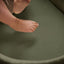 Little Green Sheep Organic Moses Basket Fitted Sheets in Juniper with Sage Rice