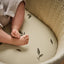 Little Green Sheep Organic Moses Basket Fitted Sheets in Leaves