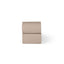 Little Green Sheep Organic Moses Basket Fitted Sheets in Truffle