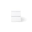 Little Green Sheep Organic Moses Basket Fitted Sheets in White